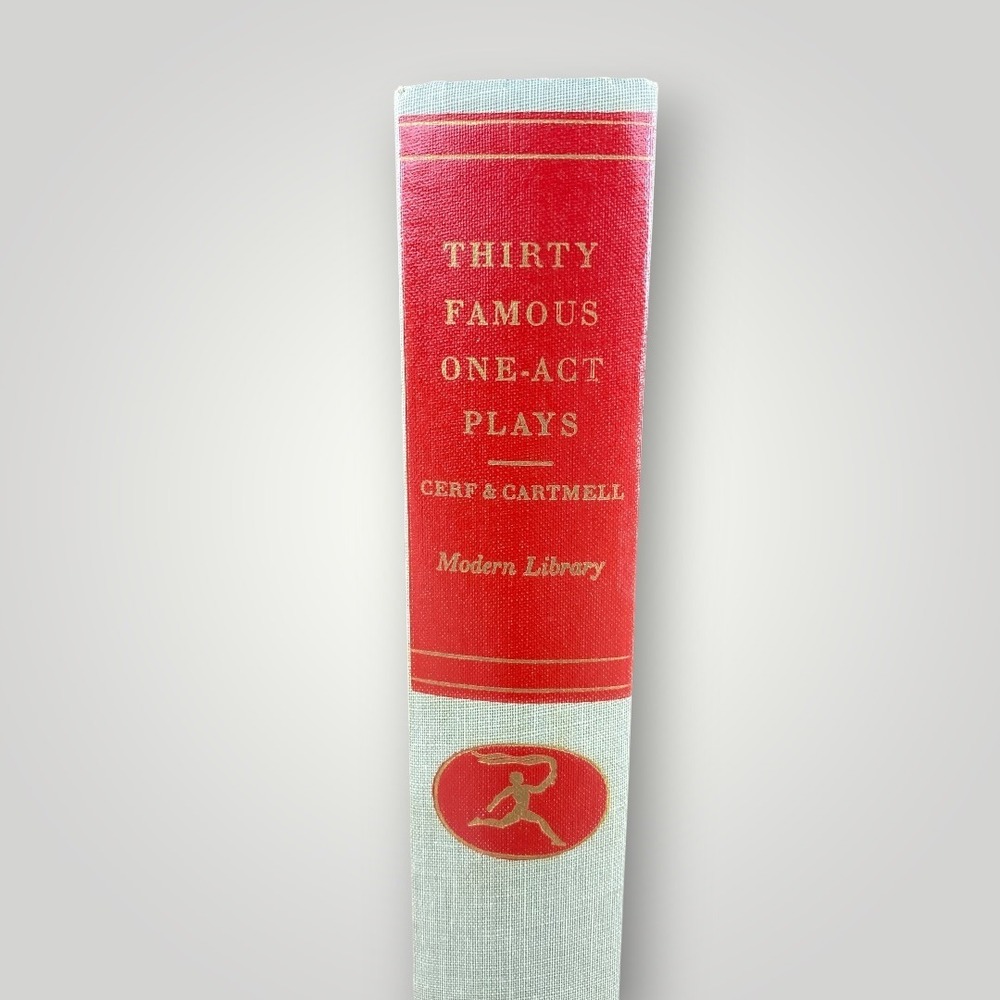 Thirty Famous One-Act Plays 1943 Modern Library Hardcover Cerf & Cartmell Drama - Picture 2 of 10